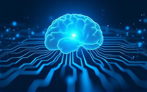 AI brain processing transportation data